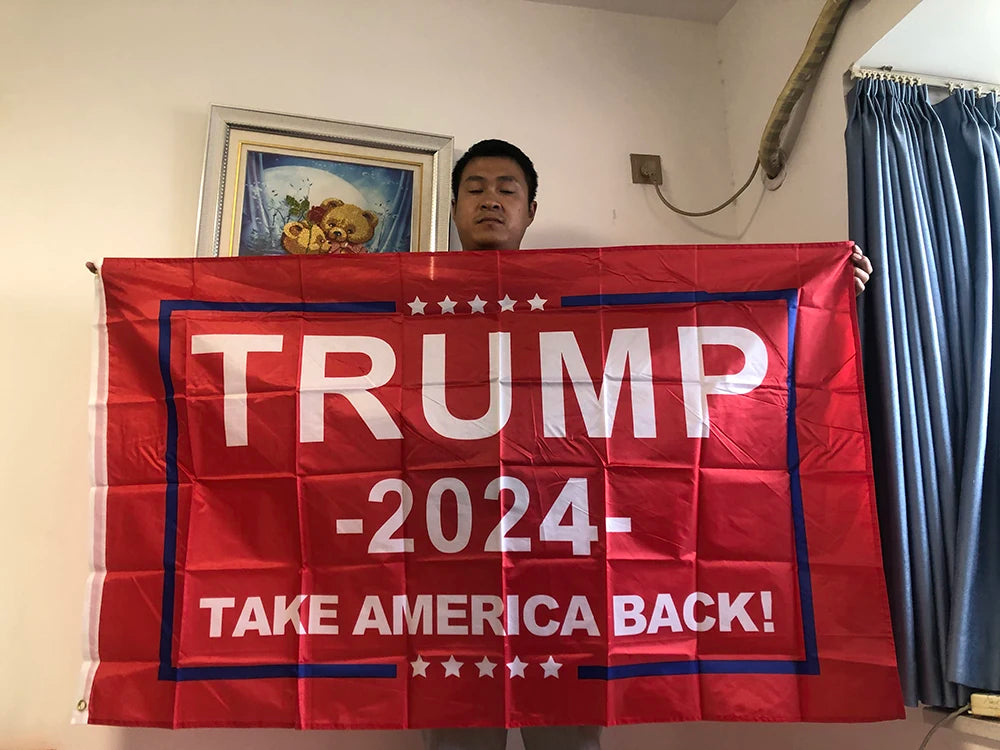 Trump 2024 Flag Take America Back