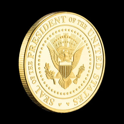 Donald Trump Gold Coin