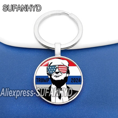 Trump Flag 2024 Keychains