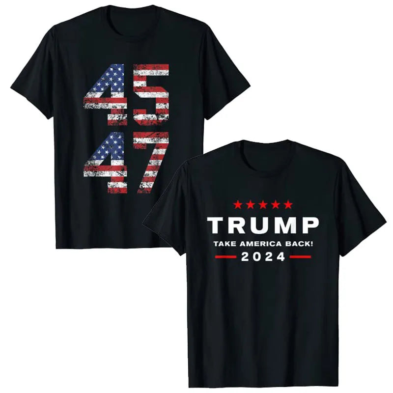 45 47 Donald Trump 2024 Take America Back T-Shirt