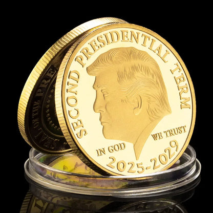 Donald Trump Gold Coin