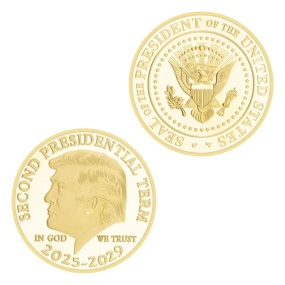 Donald Trump Gold Coin