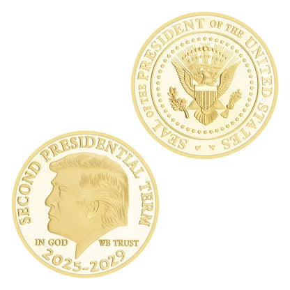 Donald Trump Gold Coin