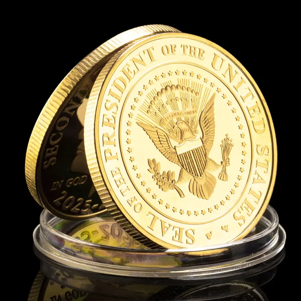 Donald Trump Gold Coin