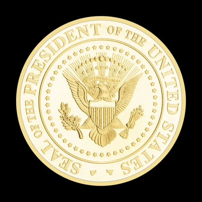 Donald Trump Gold Coin