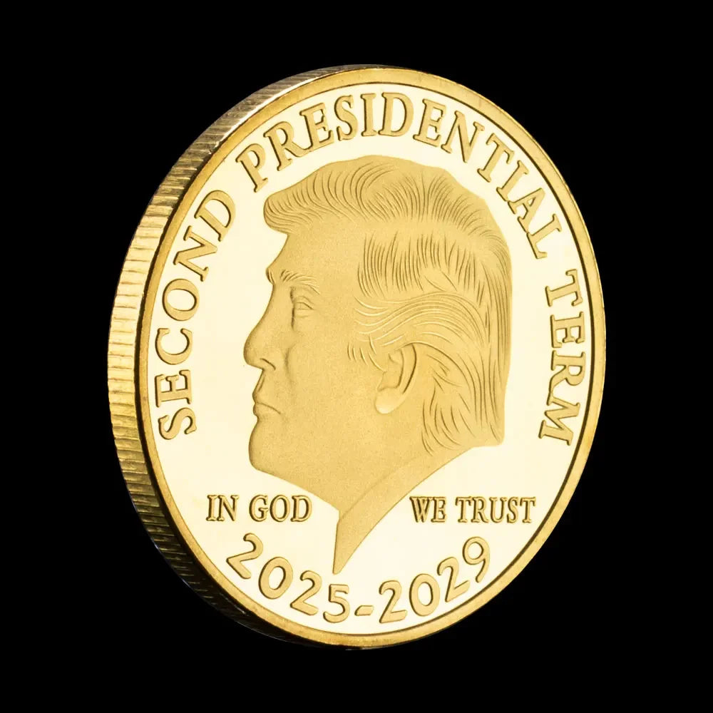 Donald Trump Gold Coin